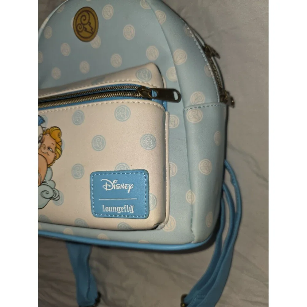 Loungefly Like new Disney hercules and pony mini backpack bookbag bag tote!